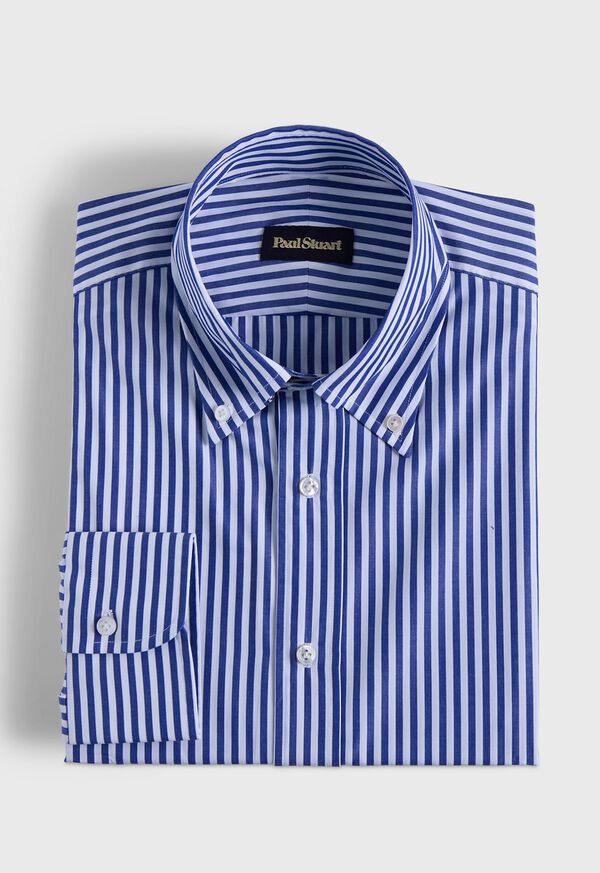 Paul Stuart Button Down Bengal Stripe Dress Shirt, image 1