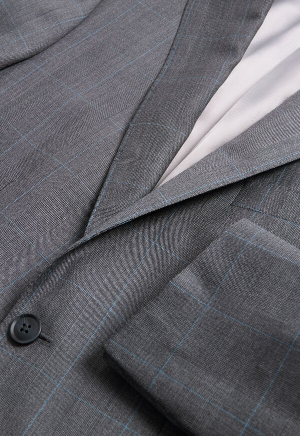 Paul Stuart Wool Plaid Drake Suit, image 3
