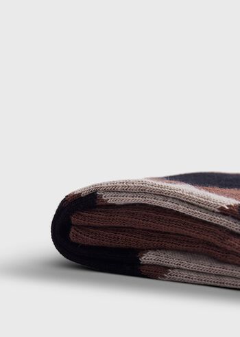 Paul Stuart Cotton Diamond Motif Sock