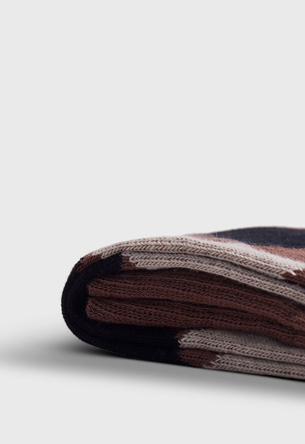 Paul Stuart Cotton Diamond Motif Sock, image 2