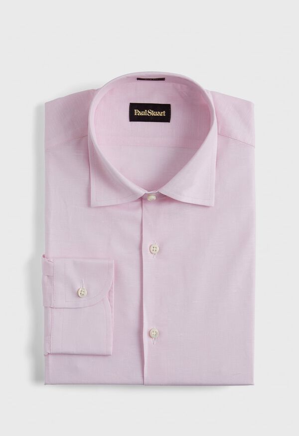 Paul Stuart Cotton & Linen Dress Shirt, image 1