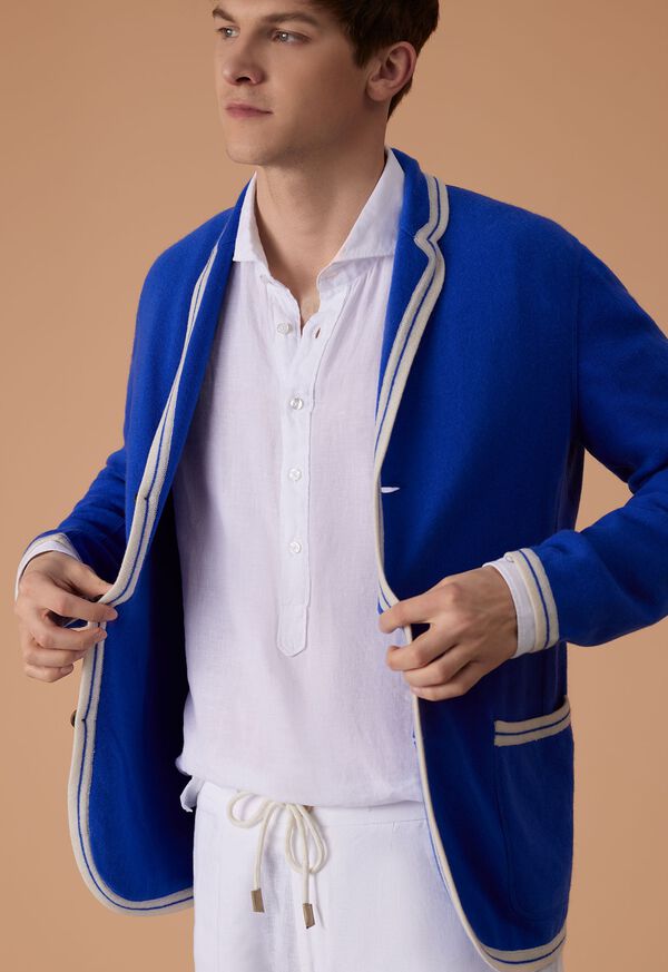 Paul Stuart Washed Linen Pullover Shirt, image 4