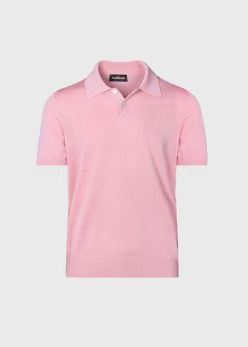 Paul Stuart Short Sleeve Silk Polo