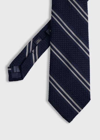 Paul Stuart Silk Grenadine Stripe Tie