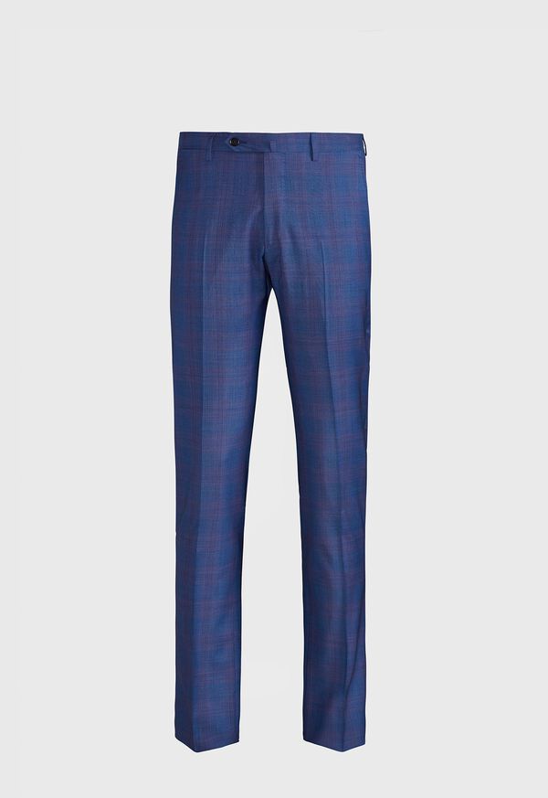 Paul Stuart Blue Plaid Suit, image 5
