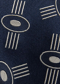 Paul Stuart Silk Deco Oval Tie, thumbnail 3