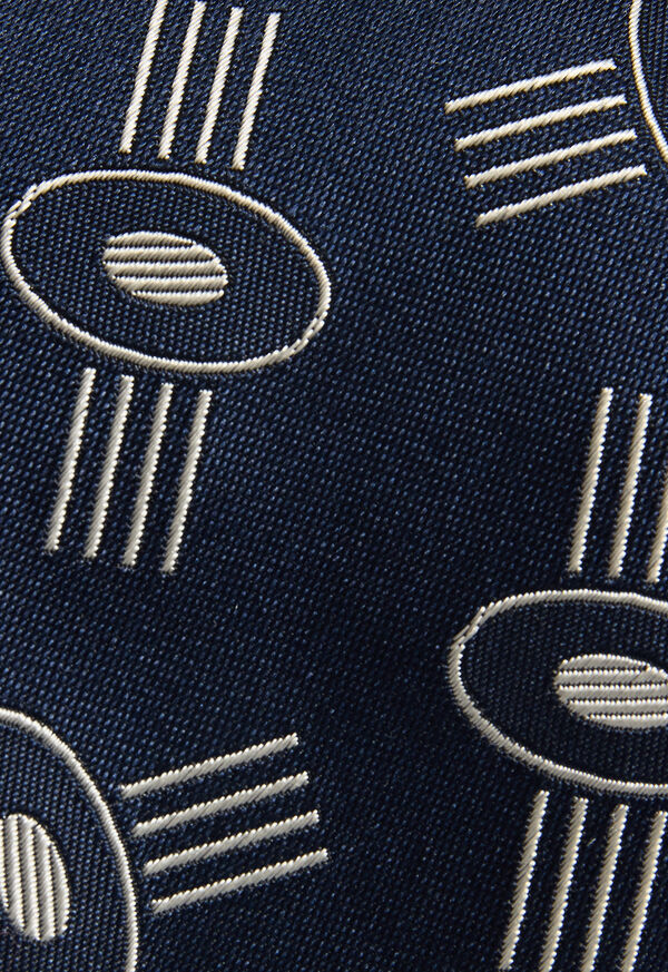 Paul Stuart Silk Deco Oval Tie, image 3