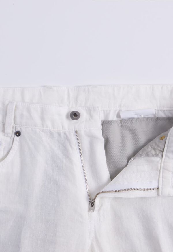 Paul Stuart Linen Five Pocket Pant, image 3