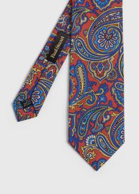 Paul Stuart Bright Paisley Tie, thumbnail 1