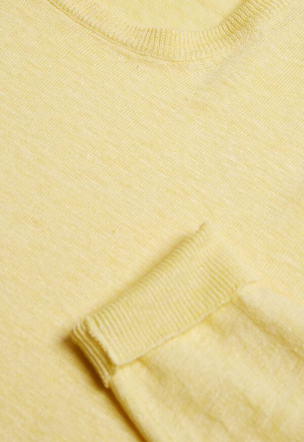 Paul Stuart Linen Crewneck Sweater, image 2