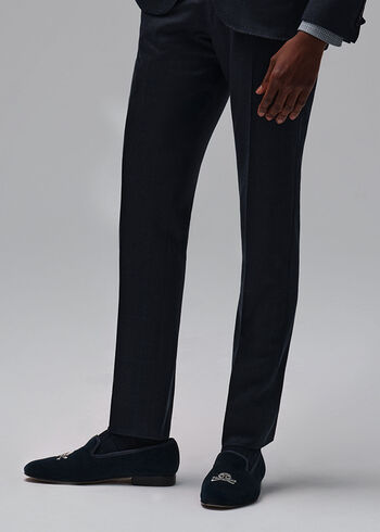 Paul Stuart Tyler Velvet Skull Slip-on