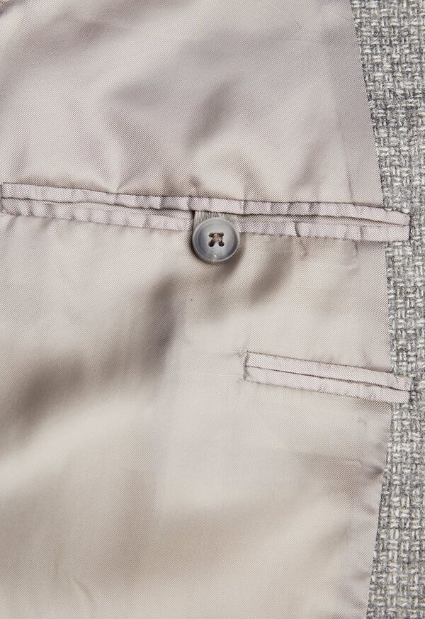 Paul Stuart Grey Hopsack Jacket, image 3