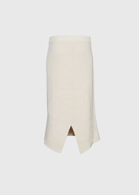 Paul Stuart Knit Back Slit Skirt, thumbnail 4