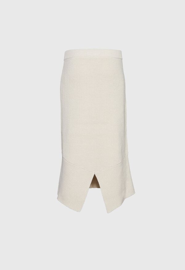 Paul Stuart Knit Back Slit Skirt, image 4