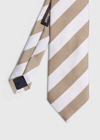 Paul Stuart Thick Striped Tie, thumbnail 1
