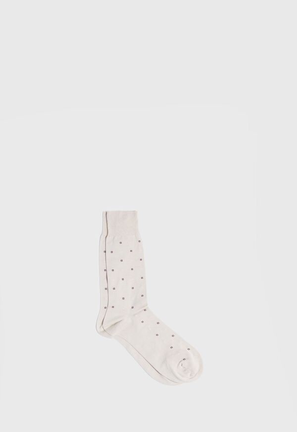 Paul Stuart Cotton Blend Neat Sock, image 1