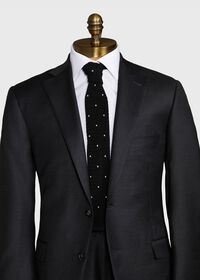 Paul Stuart Embroidered Knit Tie, thumbnail 7
