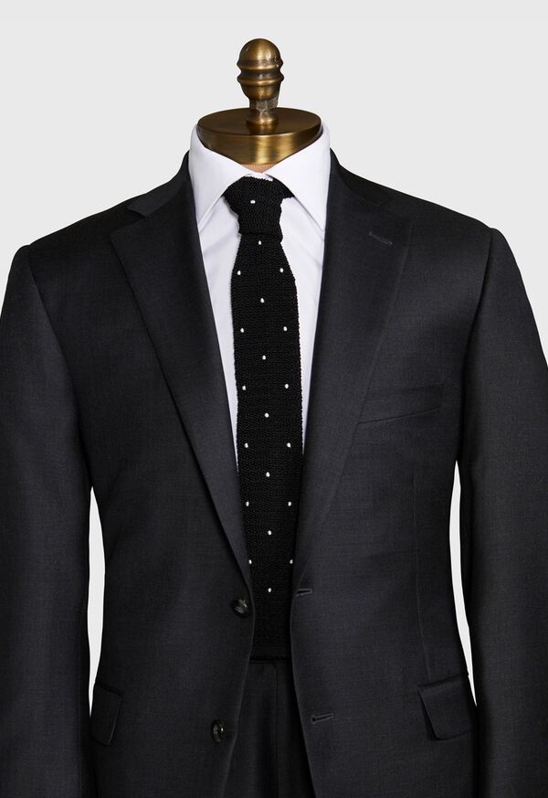 Paul Stuart Embroidered Knit Tie, image 7