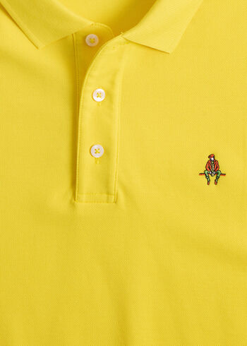 Paul Stuart Cotton Piqu&eacute; Logo Polo