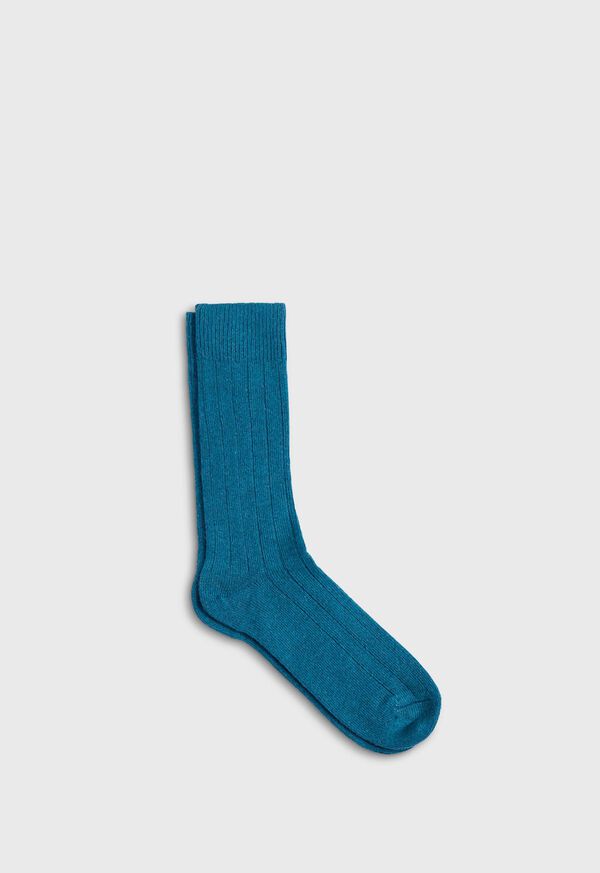 Paul Stuart Cashmere Blend Ribbed Sock, image 1