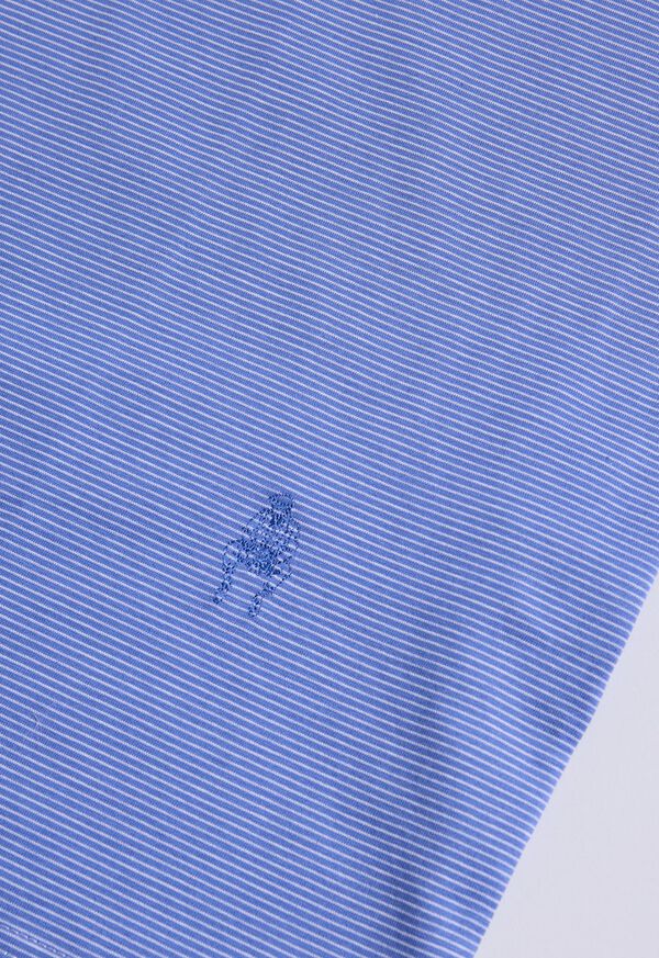 Paul Stuart Italian Cotton Micro Stripe Polo, image 3