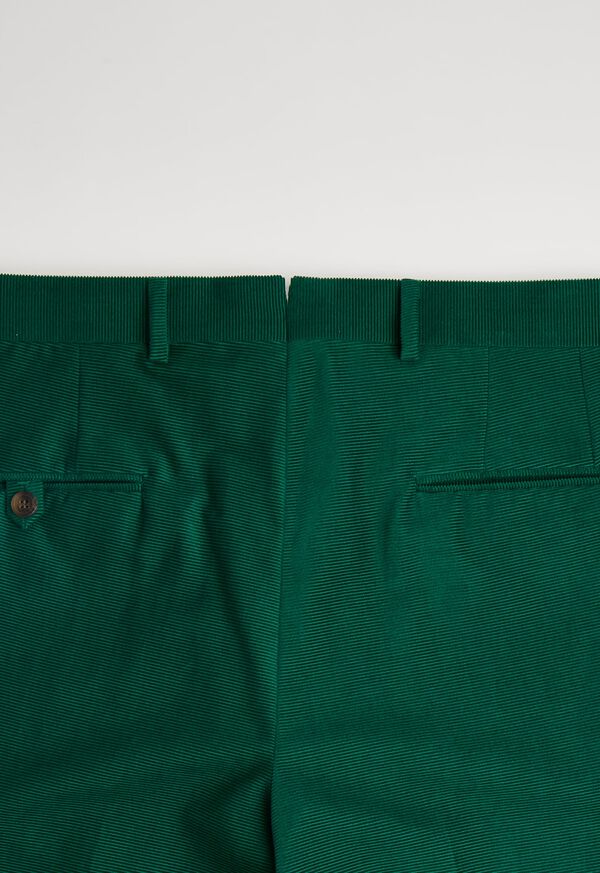 Paul Stuart Green Horizontal Corduroy Pant, image 3