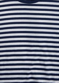 Paul Stuart Cotton Striped Jersey Shirt, thumbnail 2