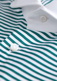 Paul Stuart Horizontal Stripe Dress Shirt, thumbnail 3