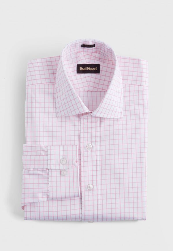 Paul Stuart Graph Check Dress Shirt, image 1