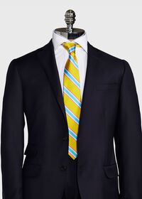Paul Stuart Regimental Stripe Silk Tie, thumbnail 2