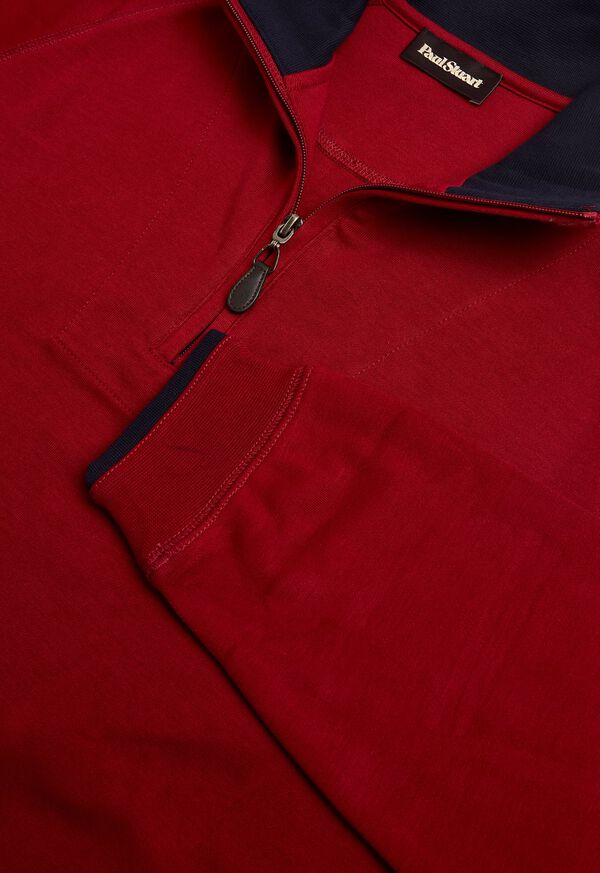 Paul Stuart Pima Cotton 1/2 Zip Sweater, image 10