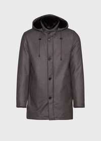 Paul Stuart Hooded Parka Coat, thumbnail 1