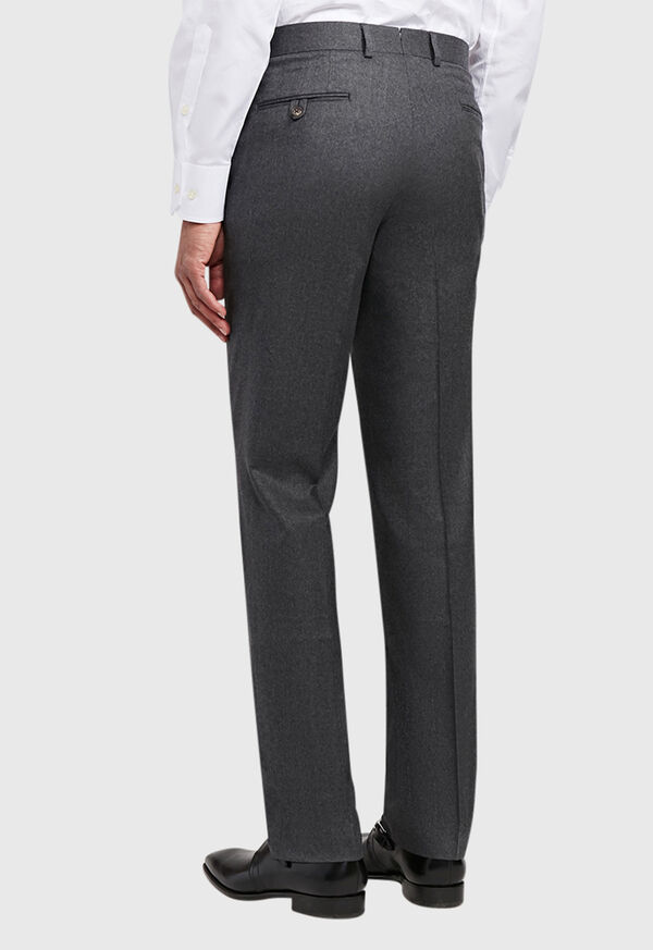 Paul Stuart Flannel Wool Blend Grey Trouser, image 3