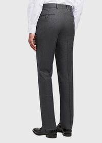 Paul Stuart Flannel Wool Blend Grey Trouser, thumbnail 3