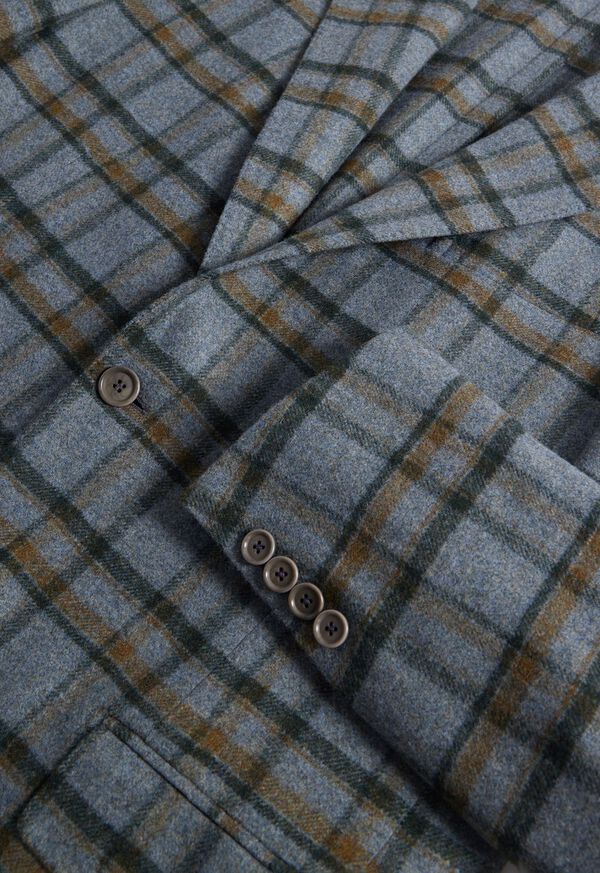 Paul Stuart Wool & Cashmere Plaid Jacket, image 2