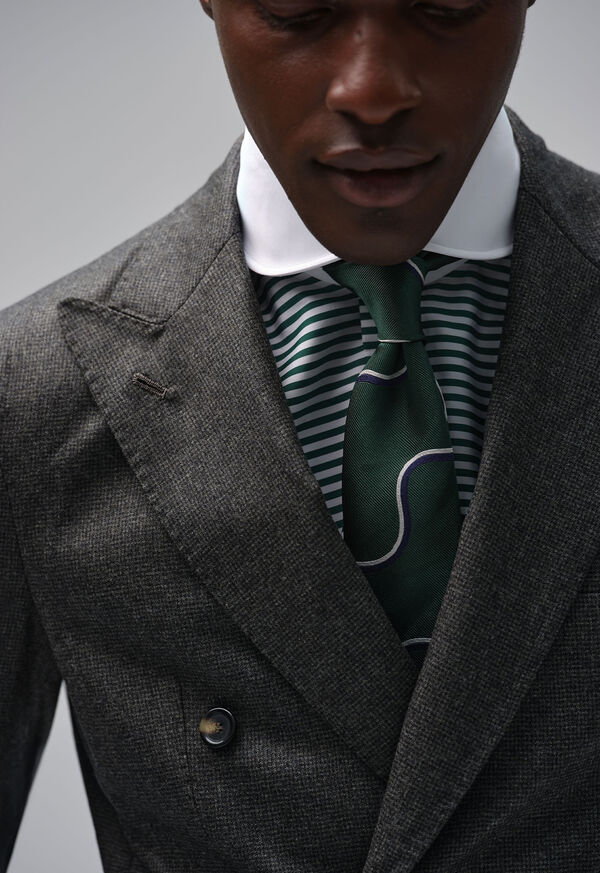 Paul Stuart Silk Deco Wave Tie, image 2