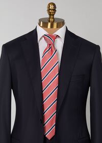 Paul Stuart Narrow Summer Stripe Tie, thumbnail 2