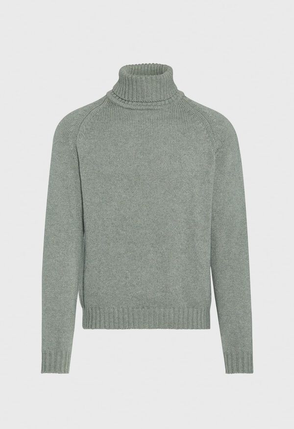 Paul Stuart Cashmere Raglan Sleeve Turtleneck, image 1