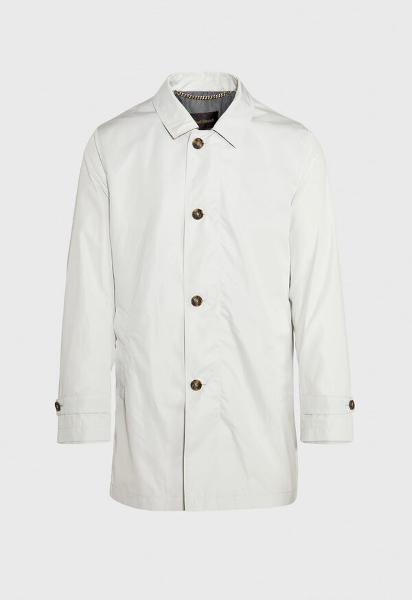 Paul Stuart Partially Lined Nylon Rain Coat, image 1