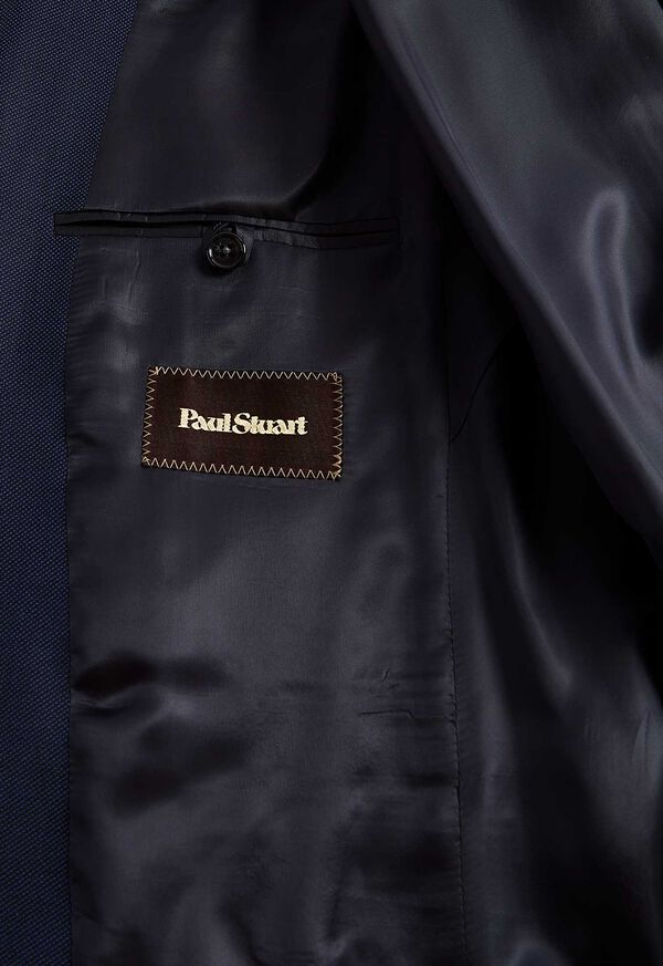 Paul Stuart Navy Nailhead All Year Wool Paul Suit, image 4