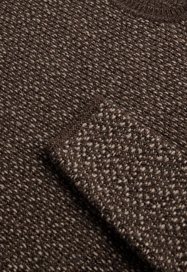 Paul Stuart Popcorn Stitch Mélange Sweater, image 2