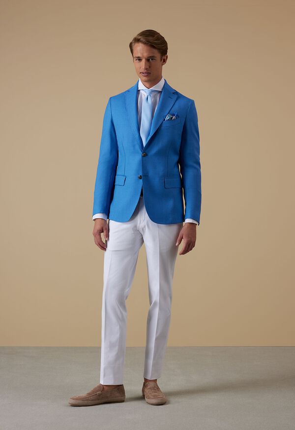 Paul Stuart Azure Blue Sport Jacket Look, image 1