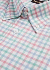 Paul Stuart Multicolor Check Flannel Sport Shirt, thumbnail 2