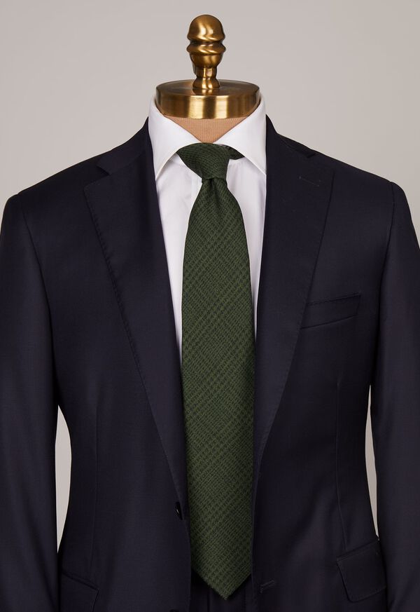 Paul Stuart Printed Wool Glenn Plaid Tie, image 2