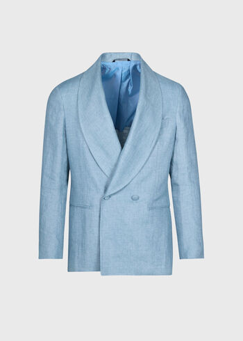 Paul Stuart Linen Double Breasted Dinner Jacket