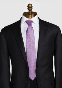 Paul Stuart Floral Butterfly Print Tie, thumbnail 2