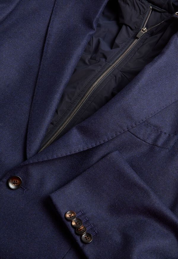 Paul Stuart Wool and Cashmere Hooded Jacket, image 3