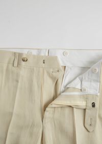 Paul Stuart Linen/Silk Plain Front Dress Trouser, thumbnail 3