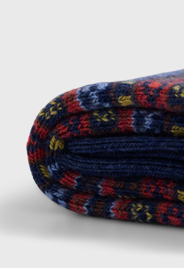 Paul Stuart Fairisle Crew Sock, image 2