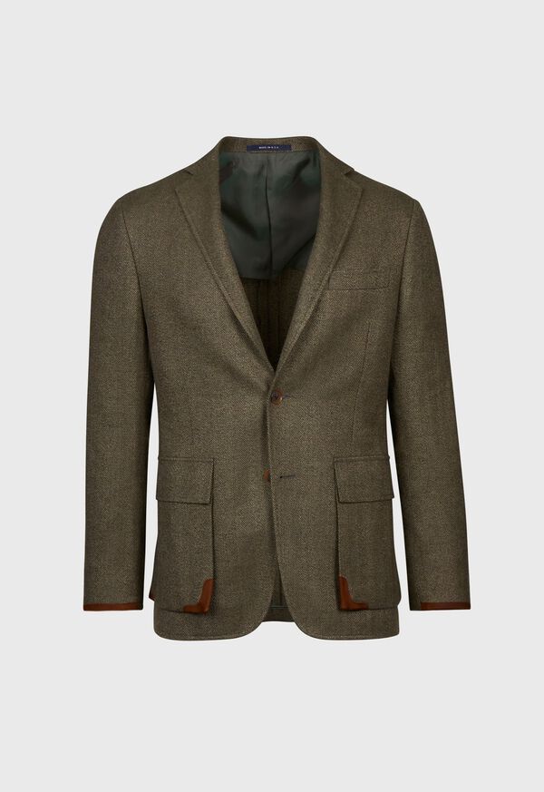 Paul Stuart Solid Linen/Wool Highlander Jacket, image 1